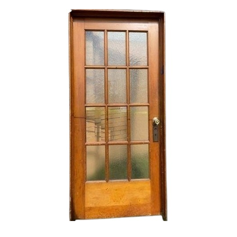 12 and 9 Lite Oak Doors
